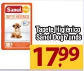 O Boticário Tapete Higiênico Sanol Dog 7 unds oferta
