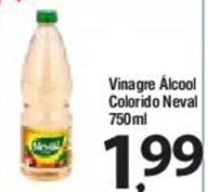 O Boticário Vinagre Álcool Colorido Neval 750ml oferta