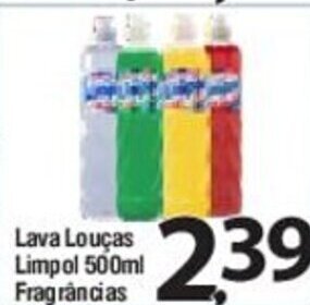 O Boticário Lava louças Limpol 500ml Frag. oferta
