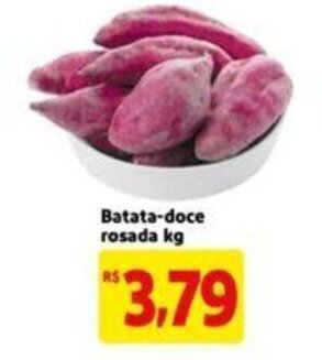 Extra Supermercado Batata Doce Rosada 1kg oferta