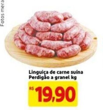 Extra Supermercado Linguiça de Carne Suína Perdigão a granel 1kg oferta