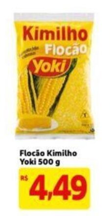 Extra Supermercado Flocão Kimilho Yoki 500g oferta