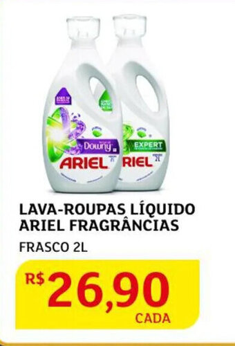 Assaí Atacadista Lava roupas Líquido Ariel frag. 2L oferta