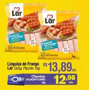 Fort Atacadista Linguiça de Frango Lar 1kg oferta