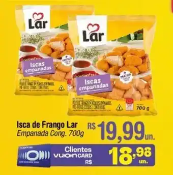 Fort Atacadista Isca de Frango Lar 700g oferta