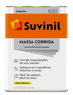 Massa corrida suvinil branca 4362/7535 25kg
