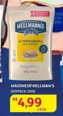 Assaí Atacadista Maionese Hellmann's 200g oferta
