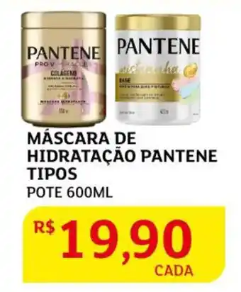 Assaí Atacadista Máscara de Hidratação Pantene Tipos 600ml oferta