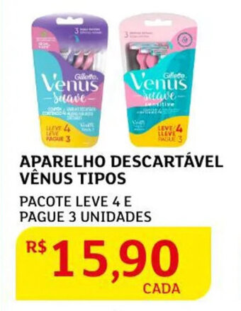 Assaí Atacadista Aparelho Descartável Vênus Tipos oferta
