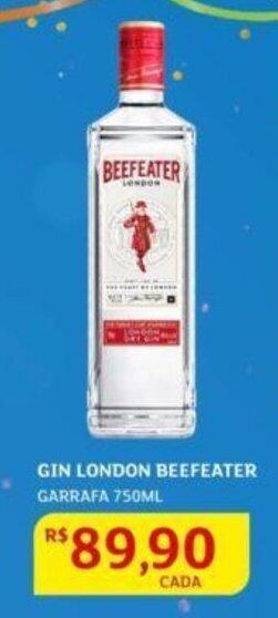 Assaí Atacadista Gin London Beefeater 750ml oferta