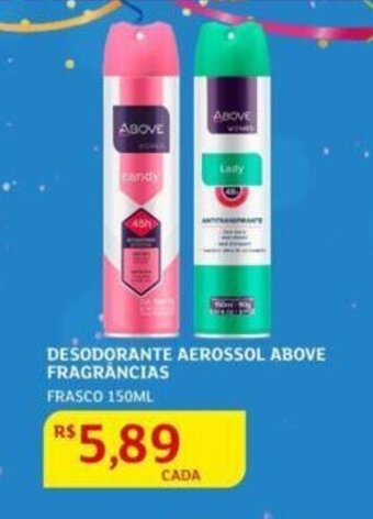 Assaí Atacadista Desodorante Aerossol Above frag. 150ml oferta