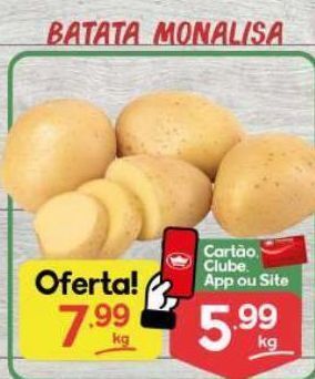 Supermercados Princesa Batata monalisa oferta