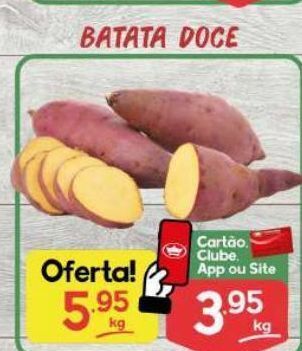 Supermercados Princesa Batata doce oferta