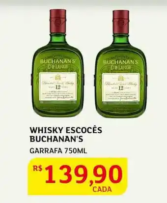 Assaí Atacadista Whisky Escocês Buchanan's 750ml oferta