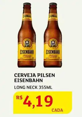 Assaí Atacadista Cerveja Pilsen Eisenbahm 355ml oferta