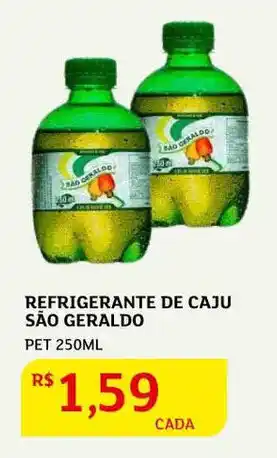 Assaí Atacadista Refrigerante de Caju São Geraldo 250ml oferta