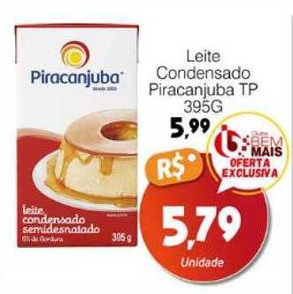 Supermercado Bem Barato Leite condensado piracanjuba tp oferta