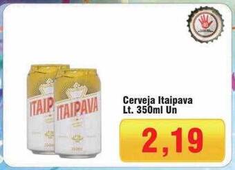 Spani Atacadista Cerveja itaipava lt. oferta