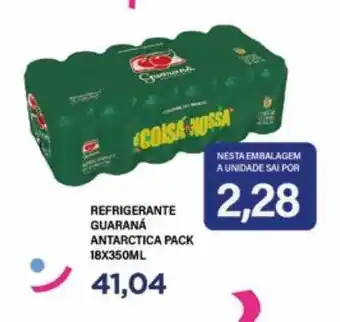 Apoio Mineiro Refrigerante guaraná antarctica pack 18 oferta