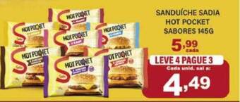 Apoio Mineiro Sanduíche sadia hot pocket sabores oferta