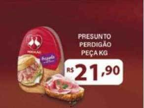 Presunto perdigão peça kg