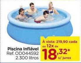 Carrefour Piscina inflável oferta