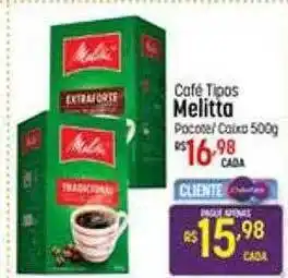 Muffato Café tipos melitta oferta