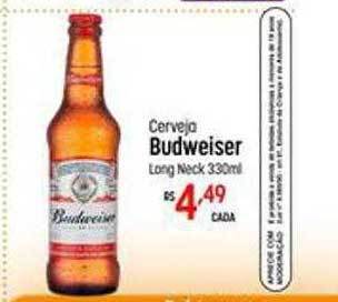 Muffato Cerveja budweiser long neck oferta