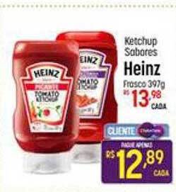Ketchup sabores heinz