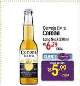 Muffato Cerveja extra corona long neck oferta