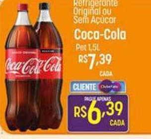 Muffato Refrigerante original ou sem açúcar coca-cola oferta