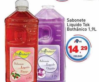 Tonin Superatacado Sabonete liquido tok bothânico oferta