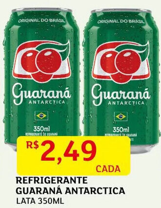 Assaí Atacadista Refrigerante Guaraná Antarctica 350ml oferta
