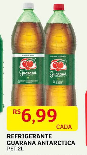 Assaí Atacadista Refrigerante Guaraná Antarctica 2L oferta