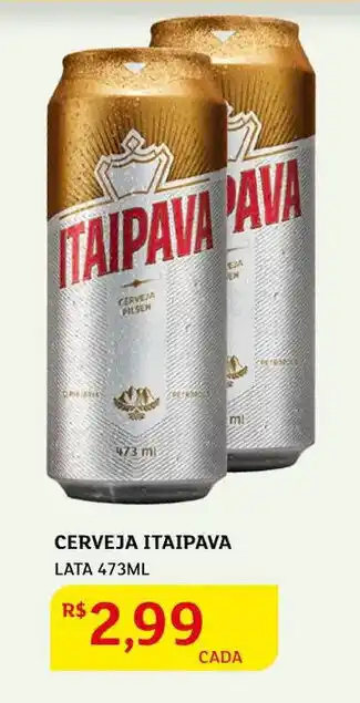 Assaí Atacadista Cerveja Itaipava lata 473ml oferta