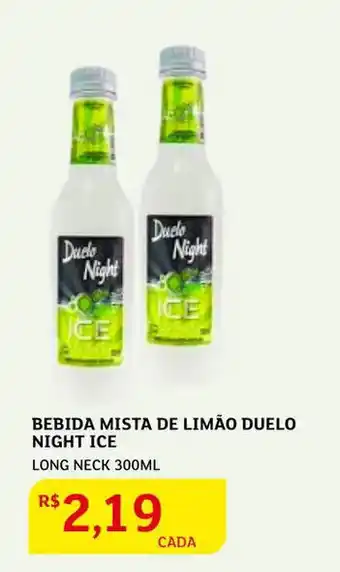 Bebida Mista de Limão Duelo Night Ice 300ml