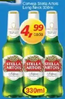 Supermercados Guanabara Cerveja Stella Artois Long Neck 330ml oferta
