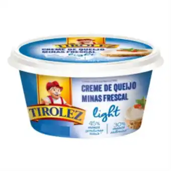 Nordestão Creme de queijo minas frescal light 200g oferta