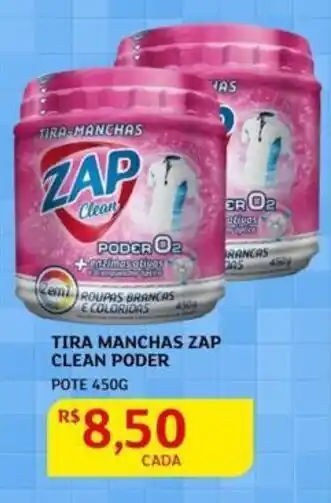 Assaí Atacadista Tira Manchas Zap Clean Poder 450g oferta