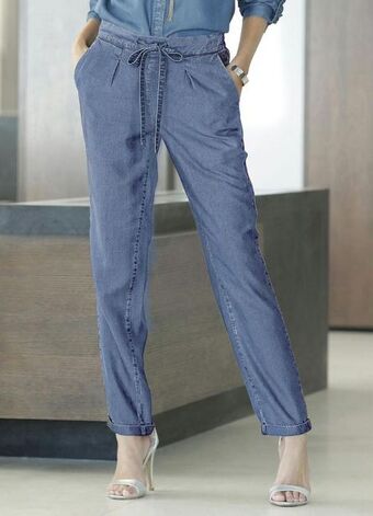 Posthaus Bonprix - calça comfort jeans médio oferta