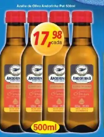 Supermercados Guanabara Azeite de Oliva Andorinha Pet 500ml oferta