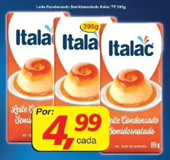 Supermercados Guanabara Leite Condensado Semidesnatado Italac 395g oferta