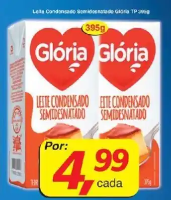 Supermercados Guanabara Leite Condensado Semidesnatado Glória To 395g oferta