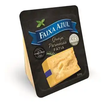 Queijo parmesão fatia faixa azul 300g