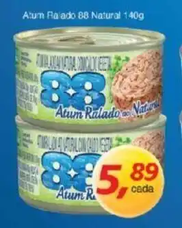Supermercados Guanabara Atum Ralado 88 Natural 140g oferta