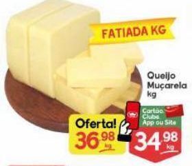 Supermercados Princesa Queijo muçarela kg oferta