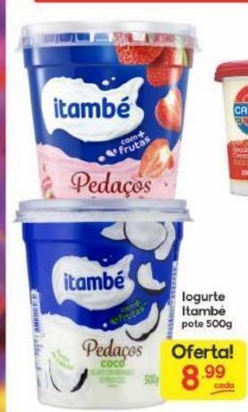 Supermercados Princesa Iogurte itambé 500g oferta