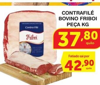 Roldão Contrafilé bovino friboi peça kg oferta