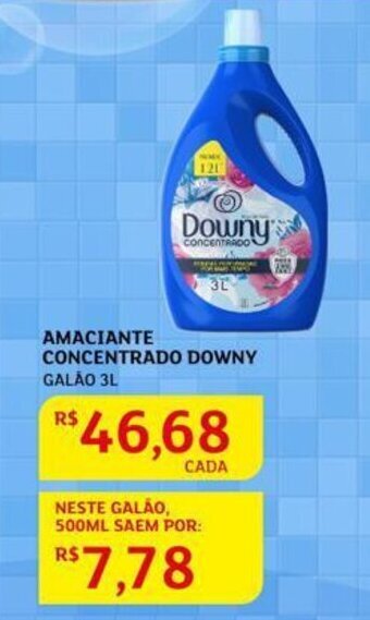 Assaí Atacadista Amaciante Concentrado Downy 3L oferta