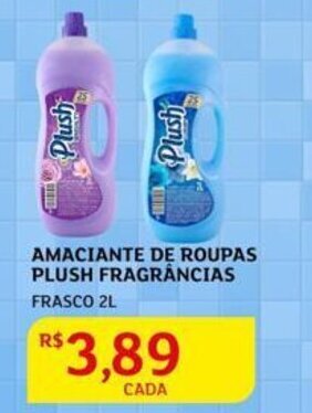 Assaí Atacadista Amaciante de roupas Plush Frag. 2L oferta